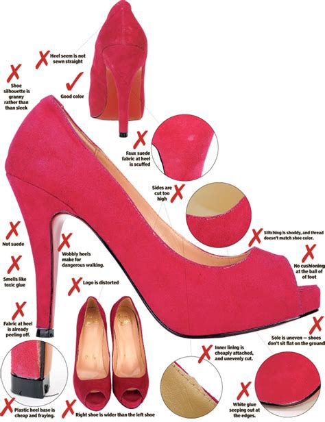 how to make fake designer shoes|christian louboutin knock off shoes.